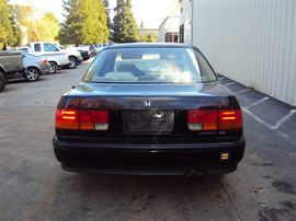 1993 HONDA ACCORD EX , 2.2L AUTO 4DR, COLOR BLACK, STK A14165
